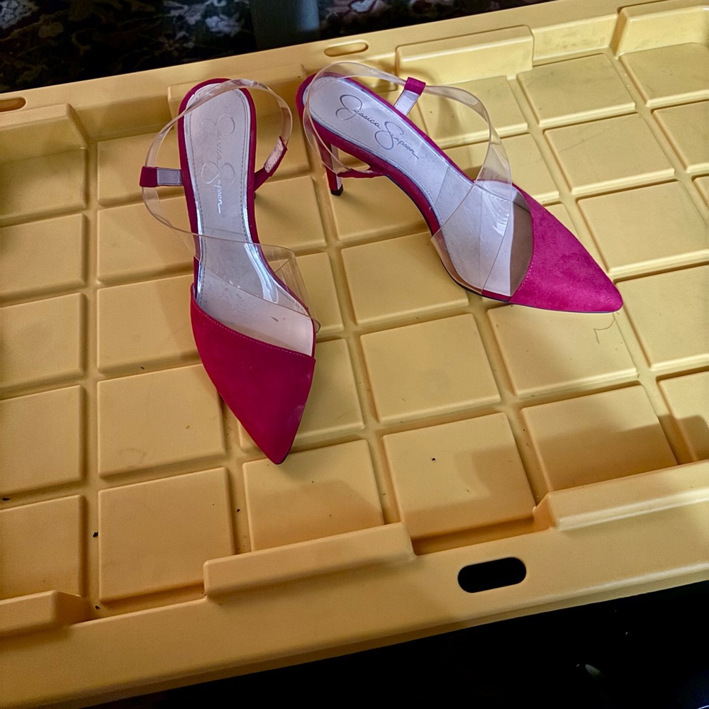 Elegant Fuchsia Stiletto Heels